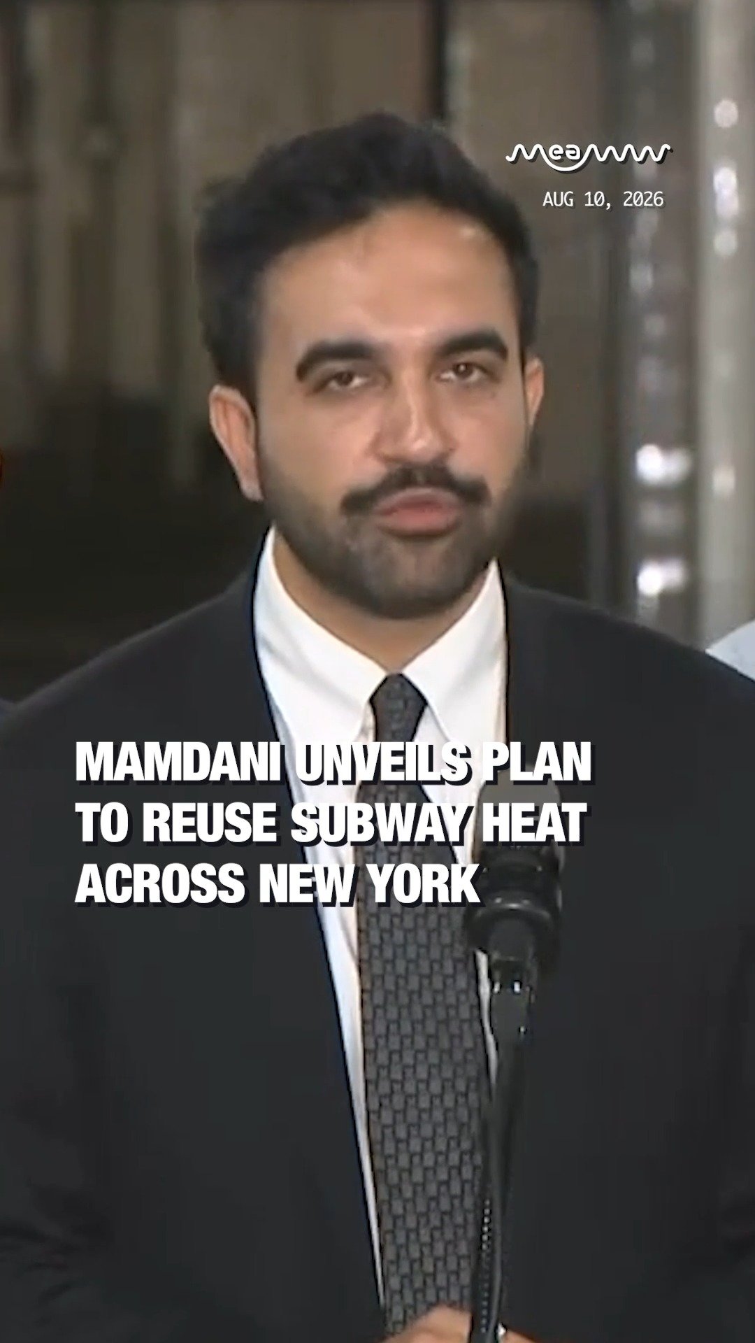 Mamdani Unveils Plan to Reuse Subway Heat Across New York