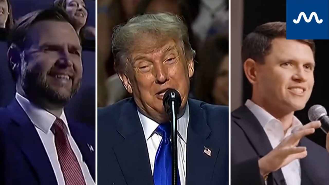 Trump Mocks James Talarico’s ‘Beat Meat’ Campaign Slogan as JD Vance Cracks Up