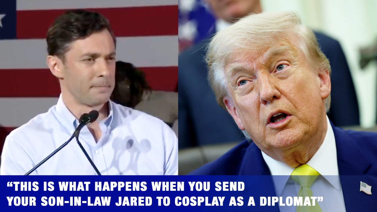 Jon Ossoff Fumes on Trump Over Iran War, Calls GOP Allies "Puppets"