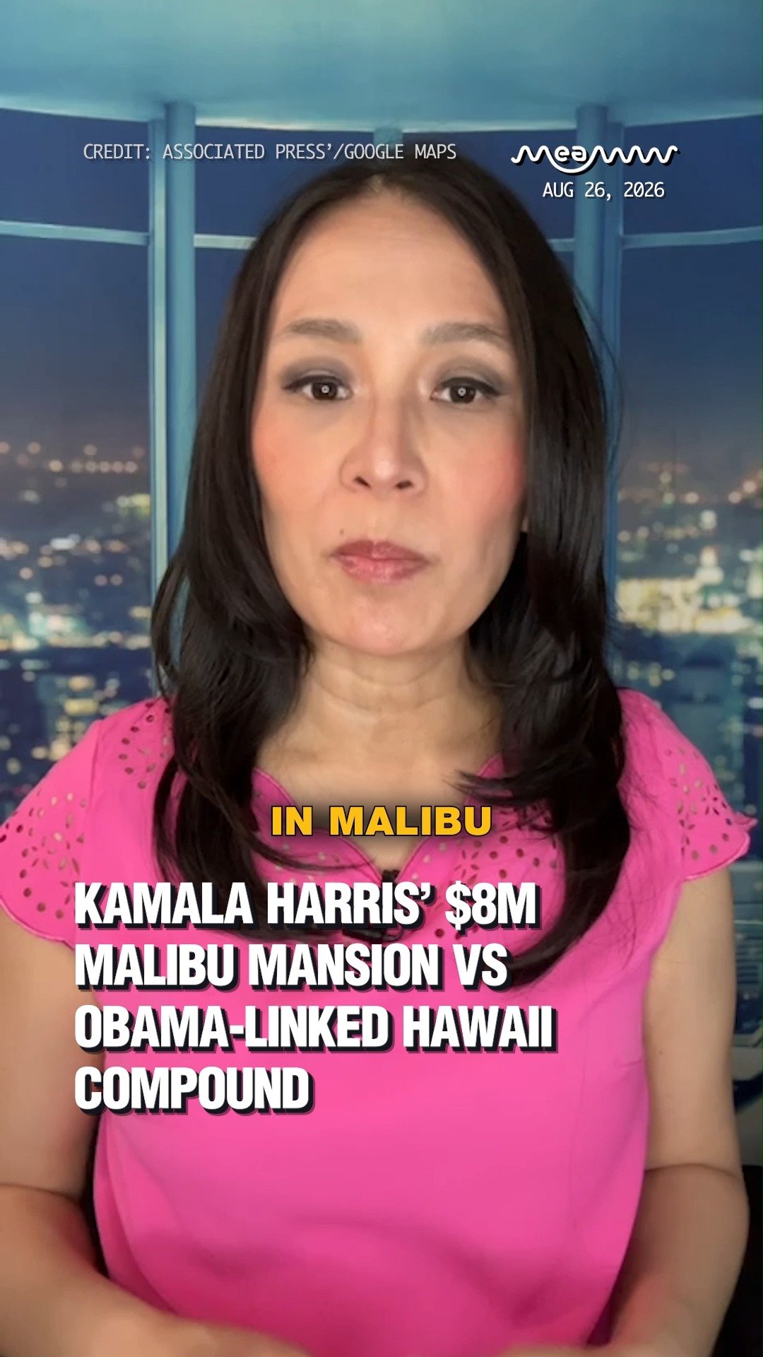 Kamala Harris’ $8M Malibu Mansion vs Obama-Linked Hawaii Compound.