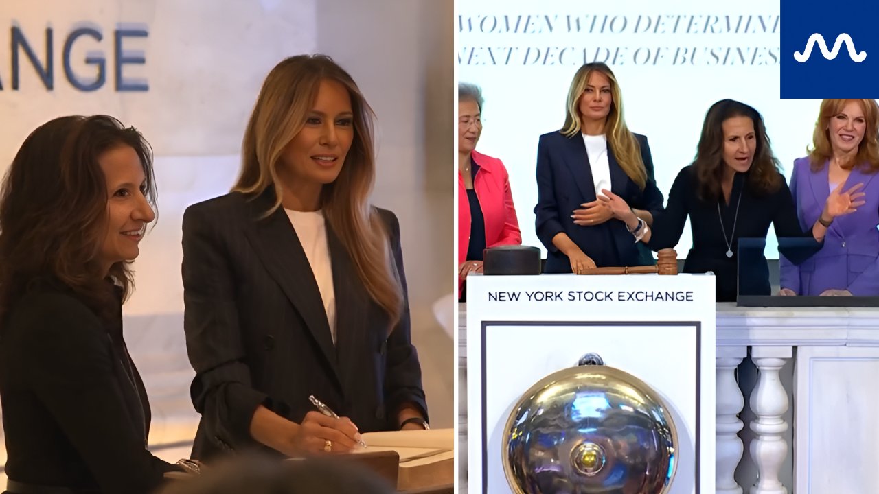 Melania Trump Makes NYSE Appearance To Launch New Women’s Initiative