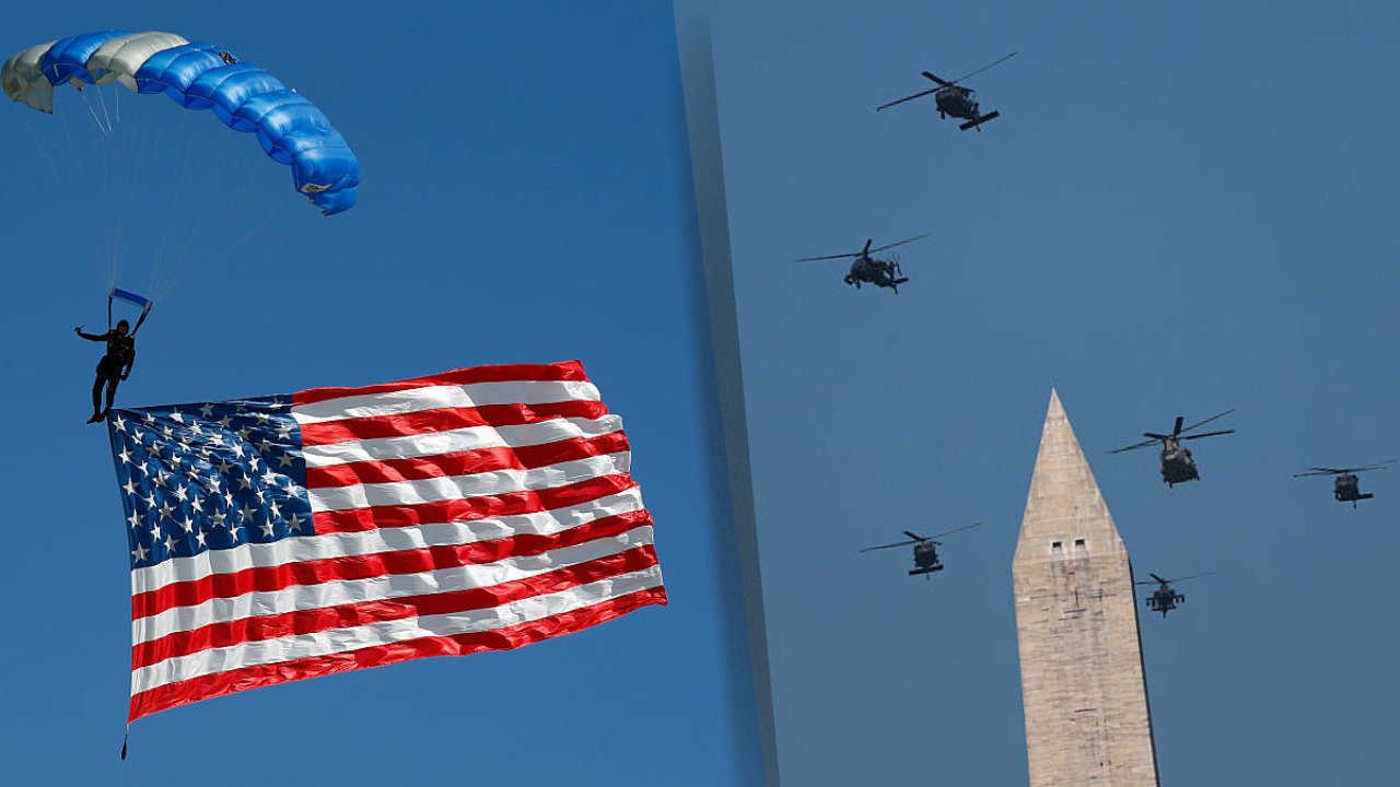 US Army Golden Knights Soar for America’s 250th Anniversary