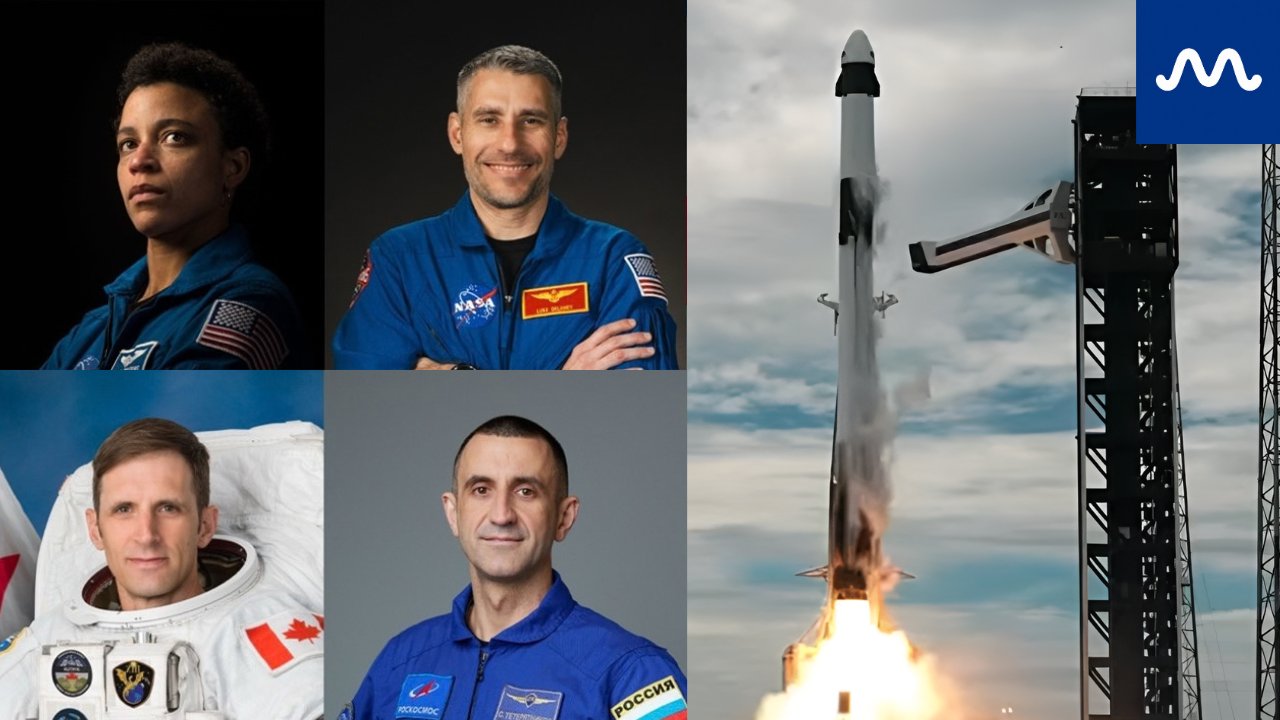 SpaceX launches four astronauts for 6-month mission in International Space Station