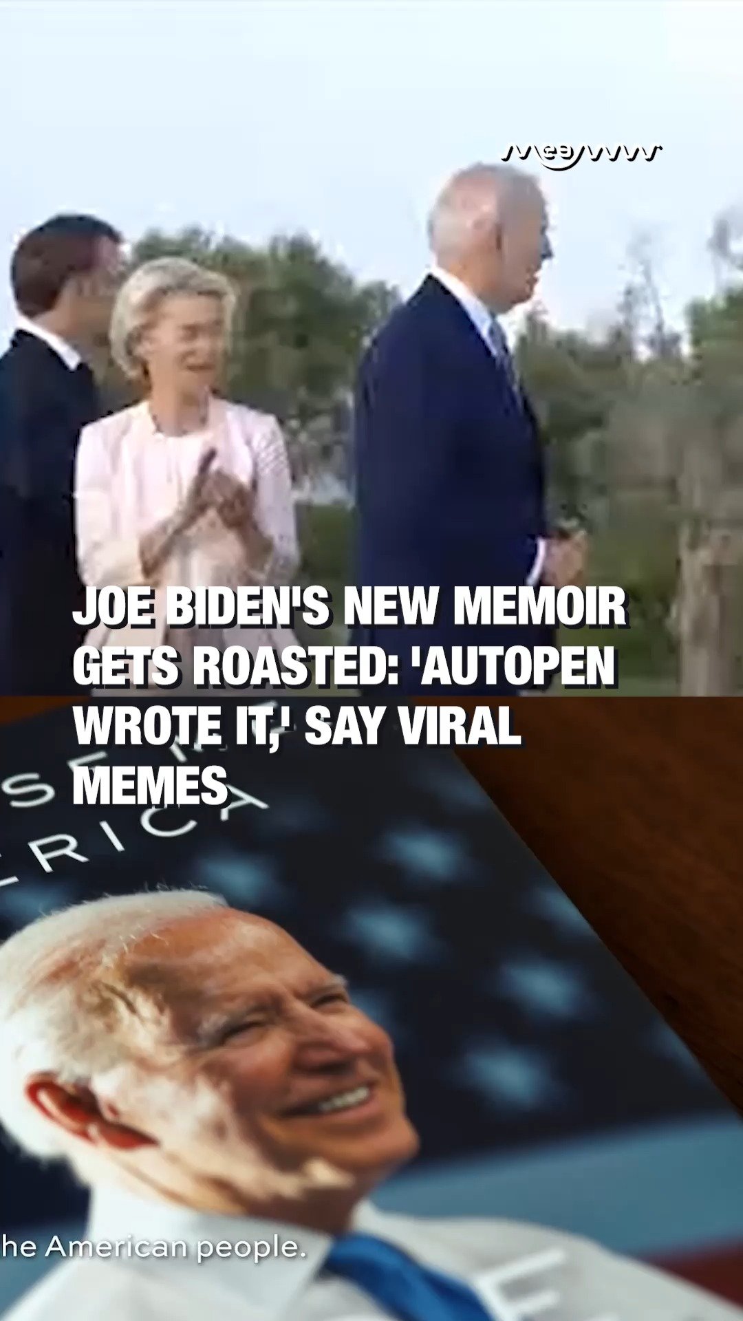 Joe Biden’s New Memoir "Promise Me, America" Sparks Brutal Online Memes and Backlash