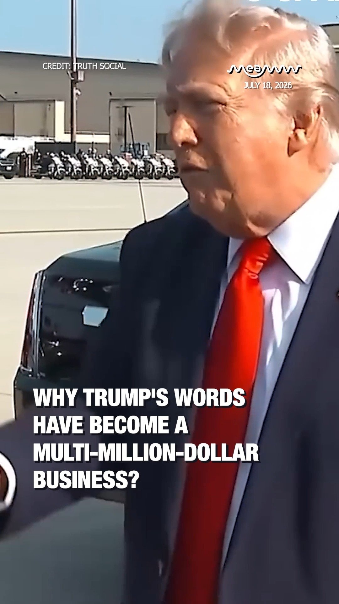 Why Trump's Words Have Become a Multi-Million-Dollar Business?