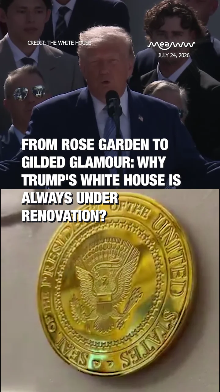 From Rose Garden to Gilded Glamour: Why Trump's White House Is Always Under Renovation?