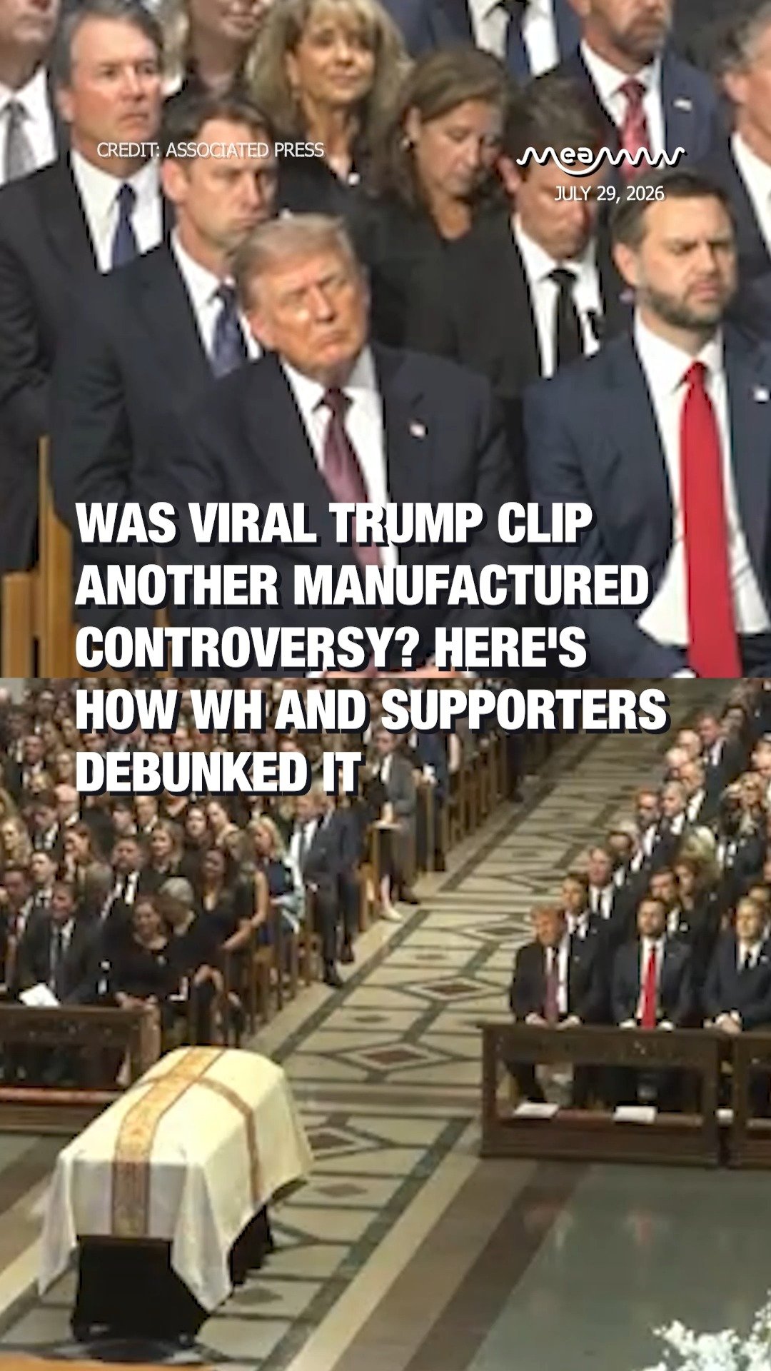 Was Viral Trump Clip Another Manufactured Controversy? Here's How WH and Supporters Debunked It.