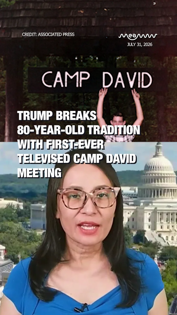 Trump Breaks 80-Year-Old Tradition With First-Ever Televised Camp David Cabinet Meeting.