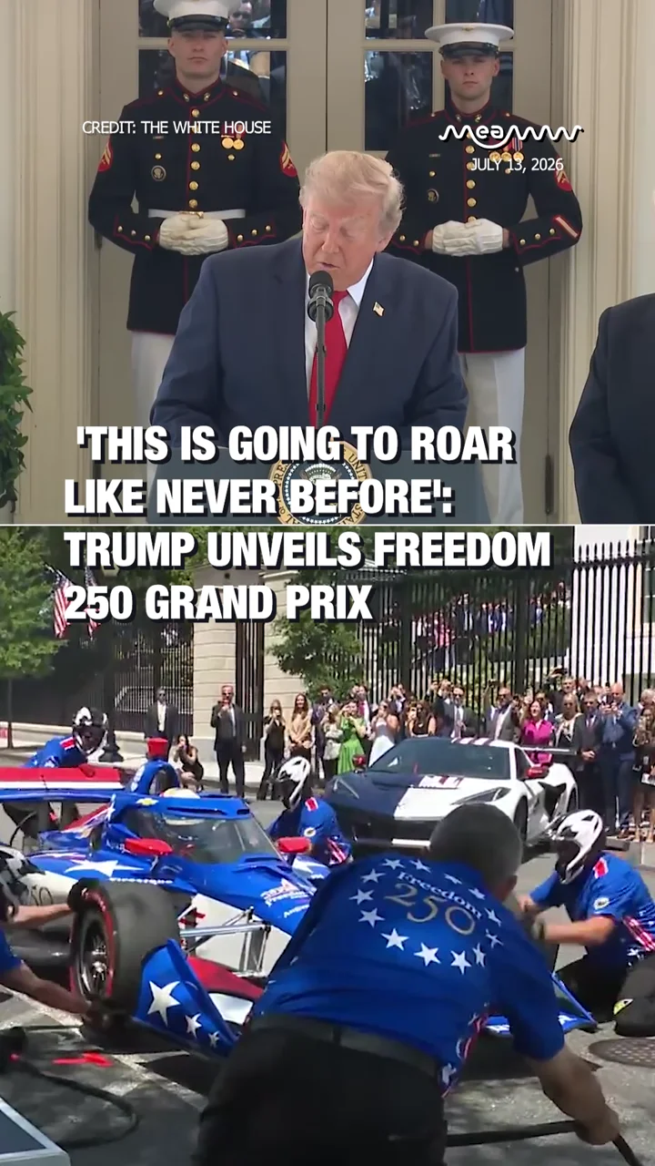 'This Is Going To Roar Like Never Before': Trump Unveils Freedom 250 Grand Prix