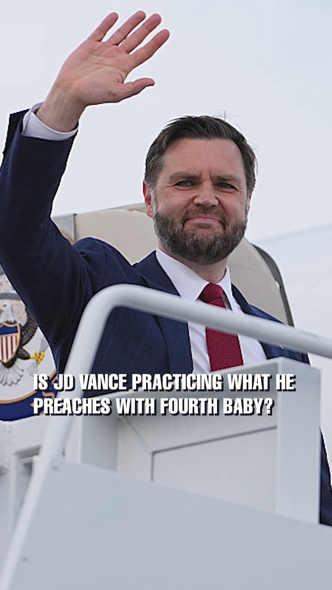 Is JD Vance practicing what he preaches with fourth baby?