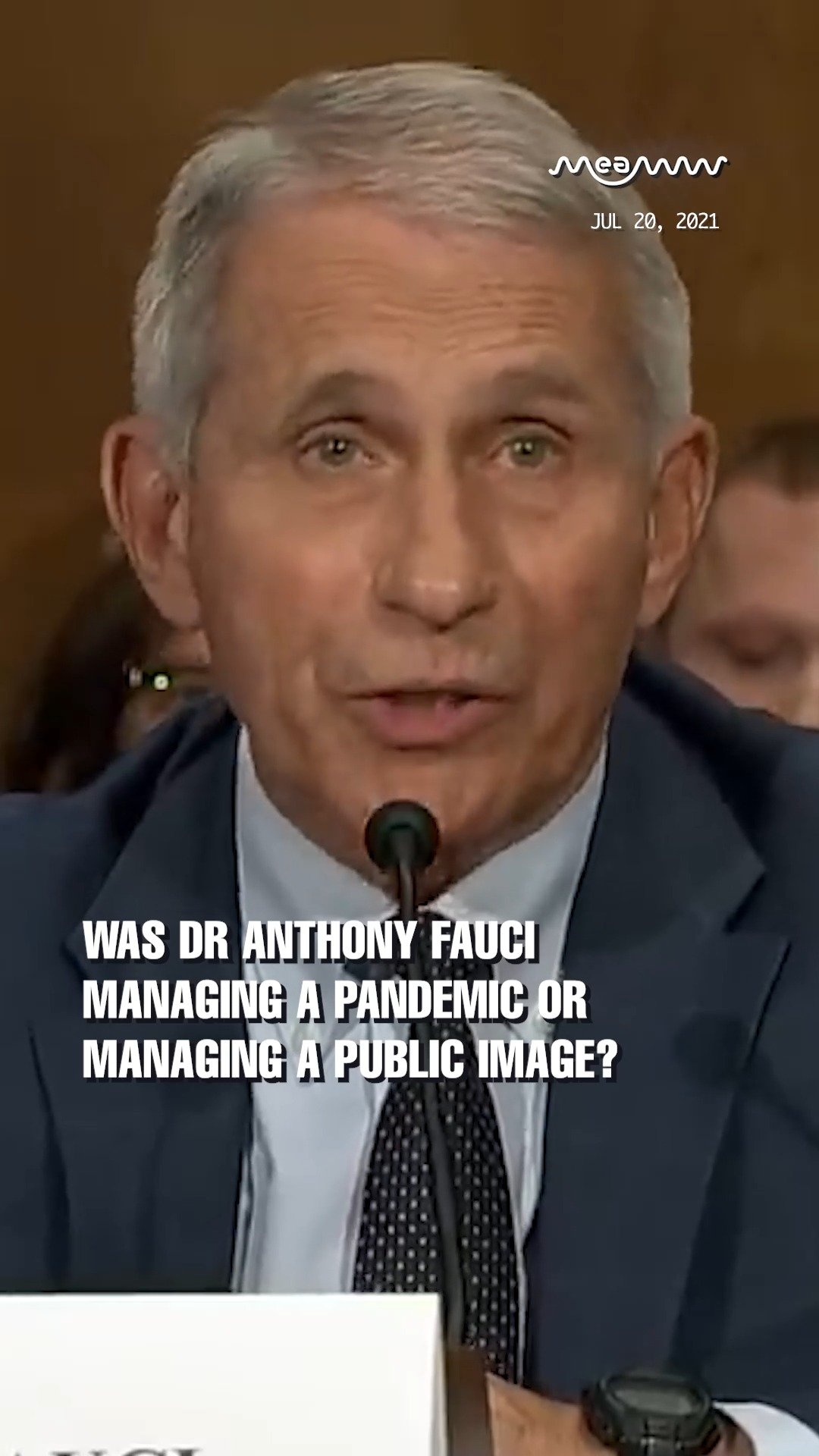 Was Dr Anthony Fauci managing a pandemic or managing a public image?