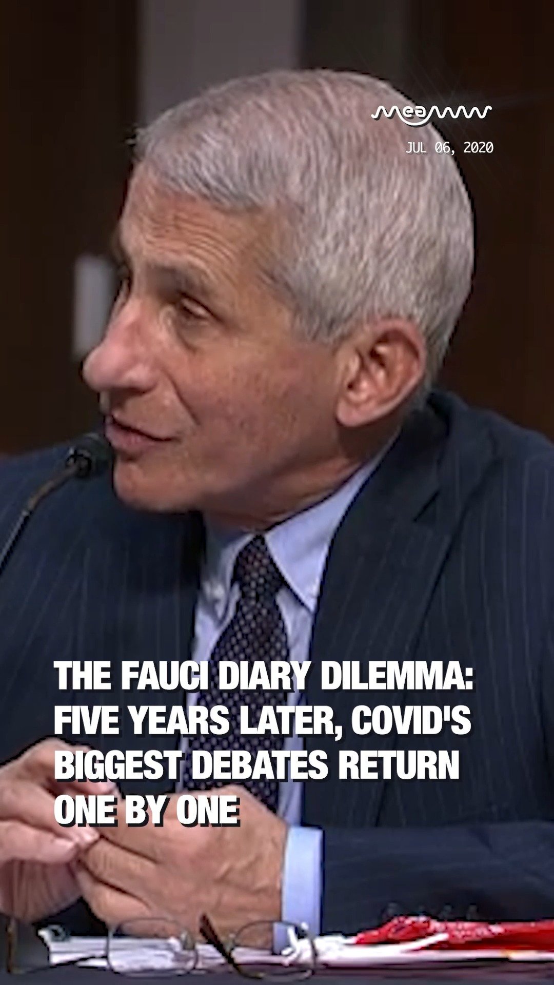 The Fauci diary dilemma: Five years later, COVID's biggest debates return one by one