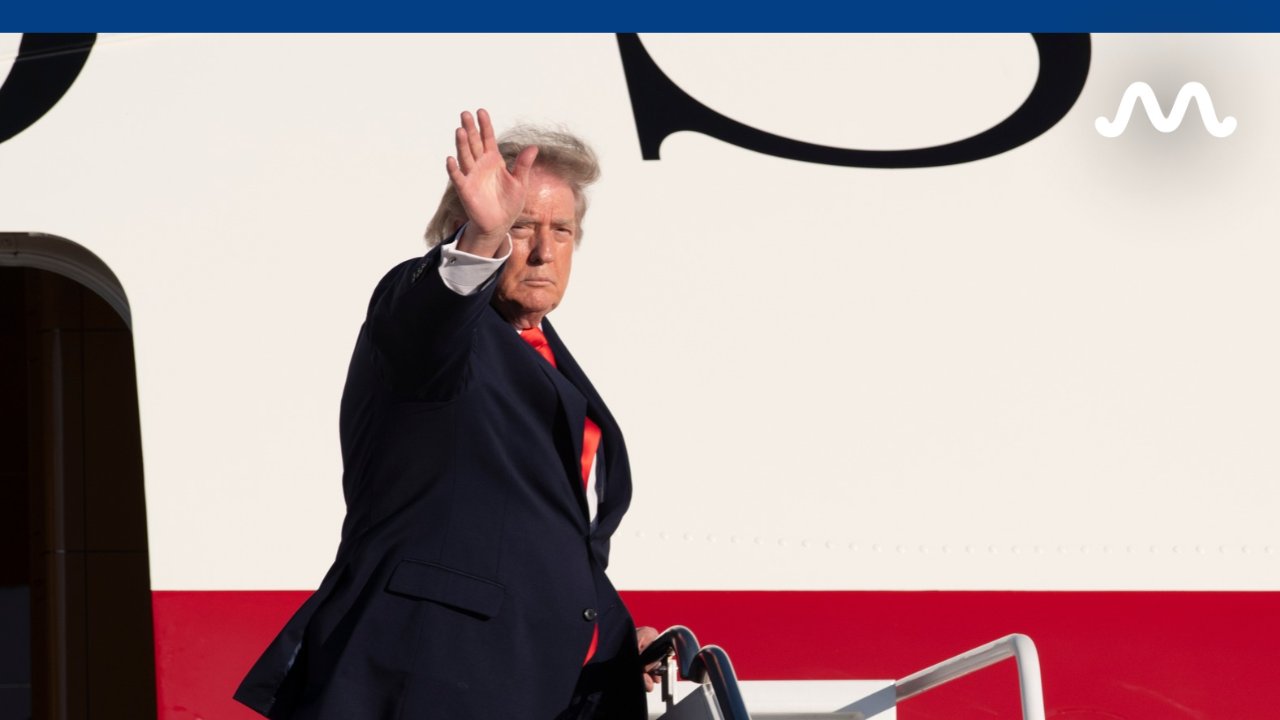 Trump Speaks With Reporters About Kansas-Iowa Plan Change, Binance Hack Ahead Of Florida Rally
