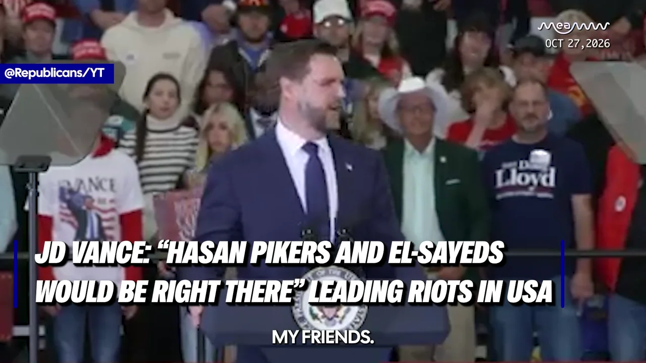 JD Vance Mentions France Riots: “Hasan Pikers and the El-Sayeds would be right there leading them”
