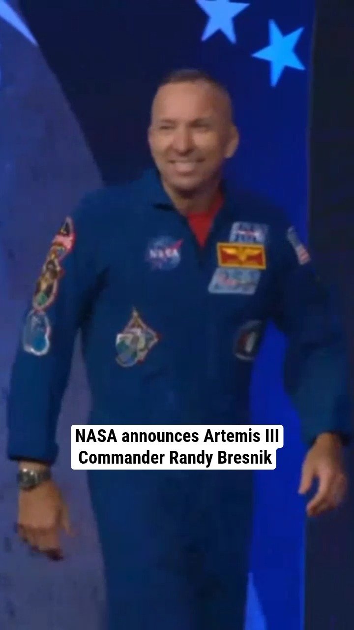 NASA announces Artemis III Commander Randy Bresnik