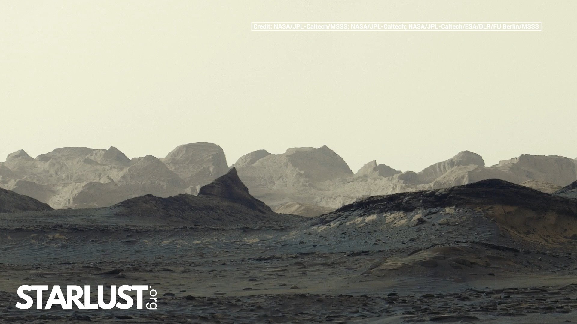 Dawn on Mars: NASA's Curiosity captures the most detailed view of Martian wind-carved cliffs