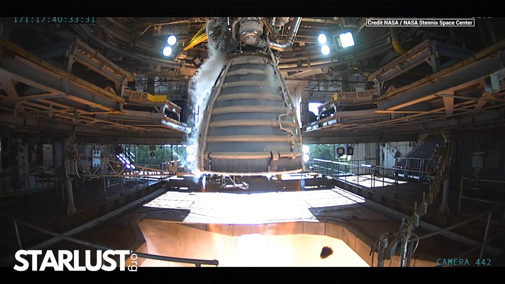 NASA fires RS-25 engine in a 500-second test- the same duration as an SLS launch