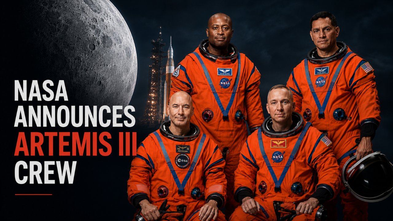 NASA reveals Artemis III crew for next step toward the Moon