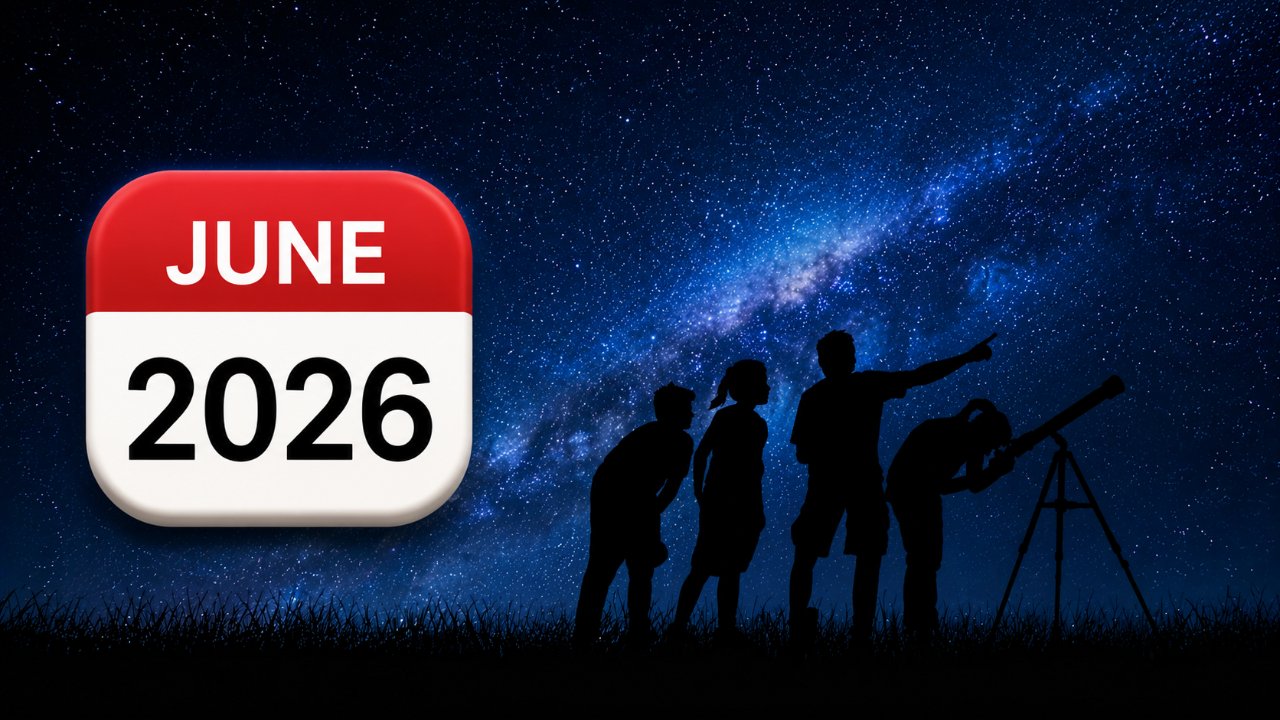 June 2026 skywatching guide: Every major celestial event to watch this month