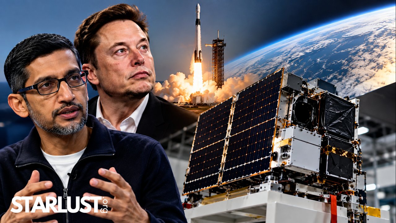 Google prepares to send AI chips into space aboard SpaceX Falcon 9