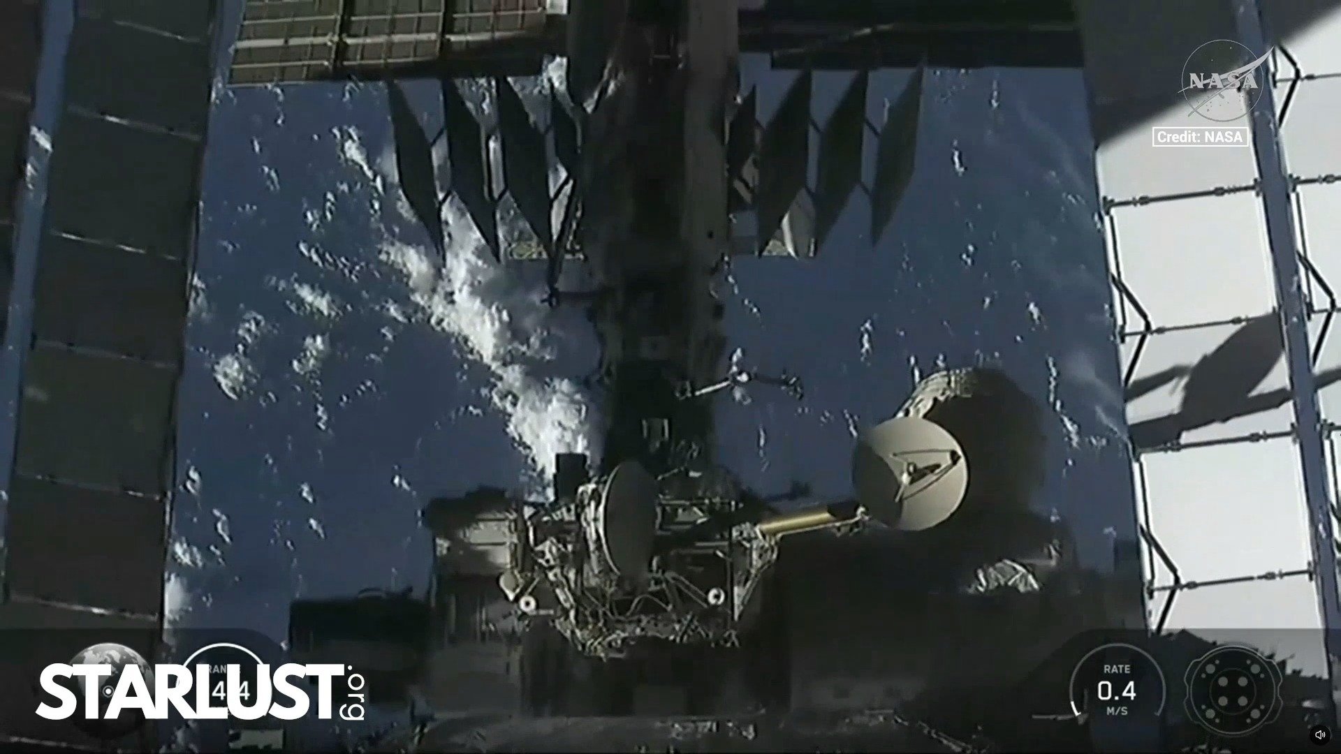 NASA’s SpaceX Crew-12 undocks from the ISS and begins journey home