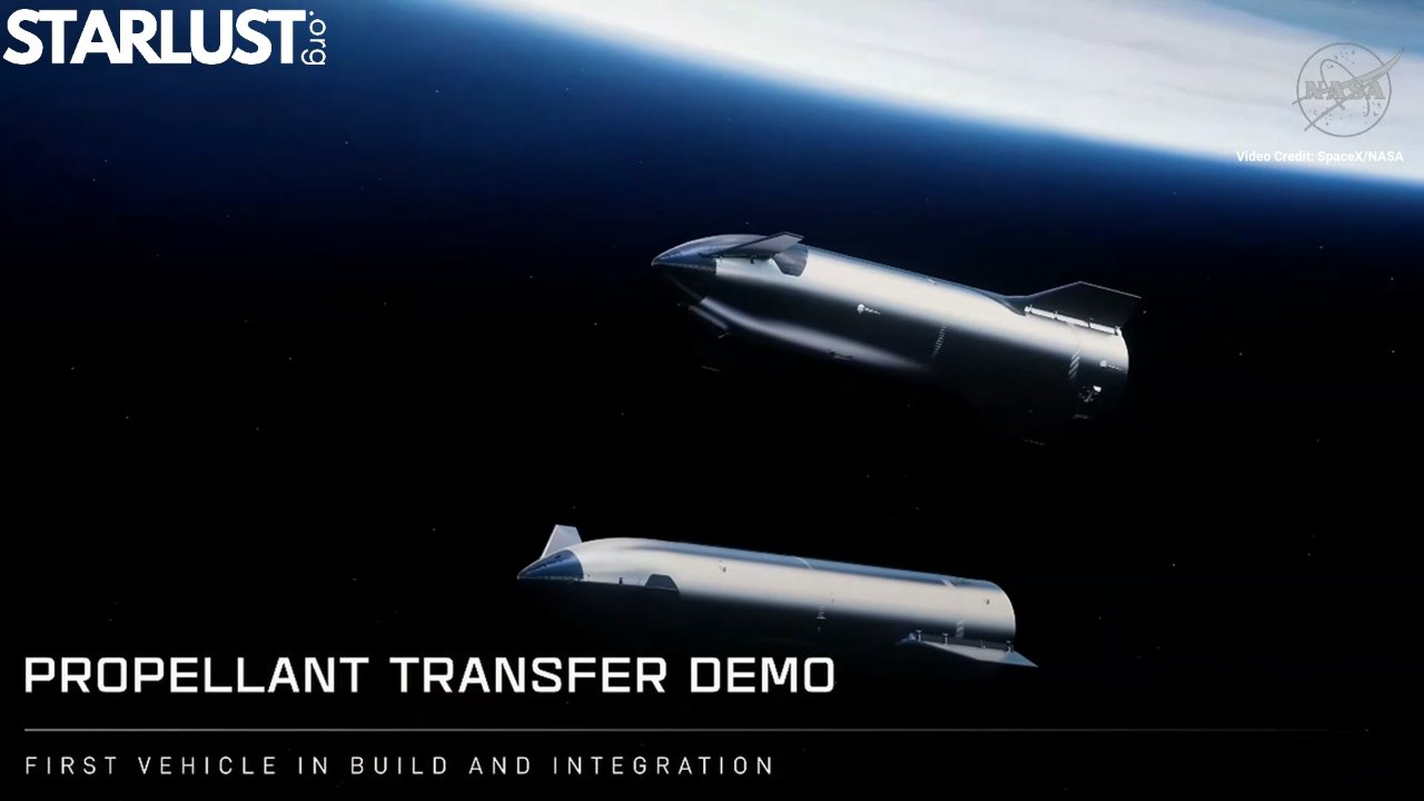 SpaceX targets early 2027 for first Starship orbital fuel transfer demonstration
