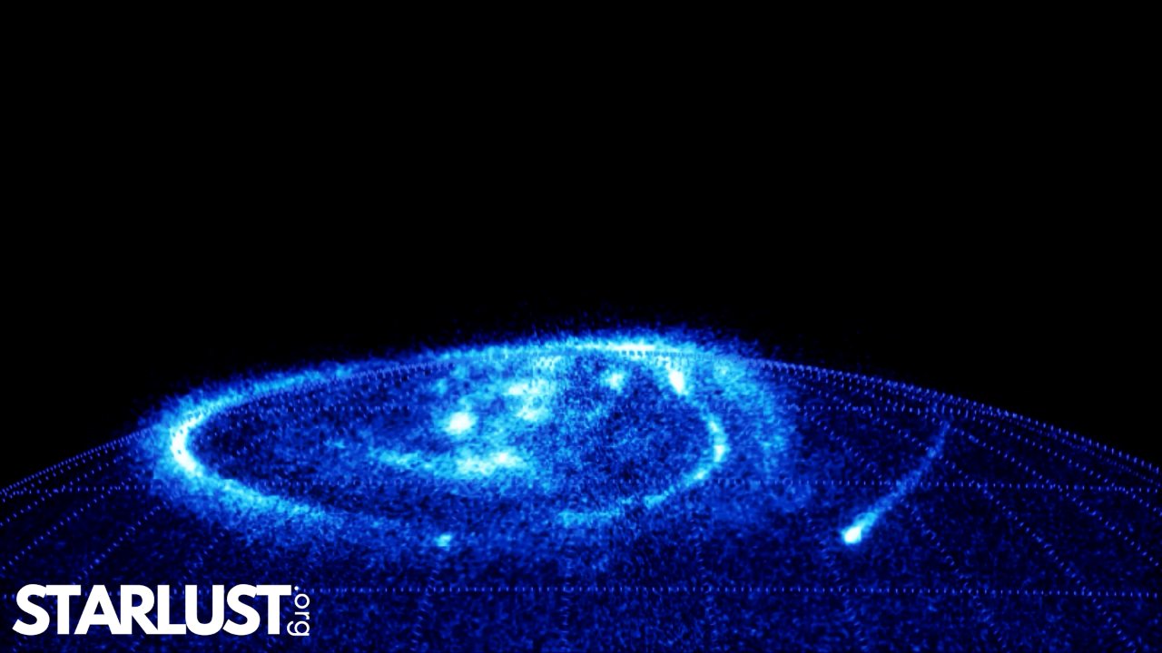 Watch Jupiter’s vivid auroras outshine Earth's in this 10-second timelapse