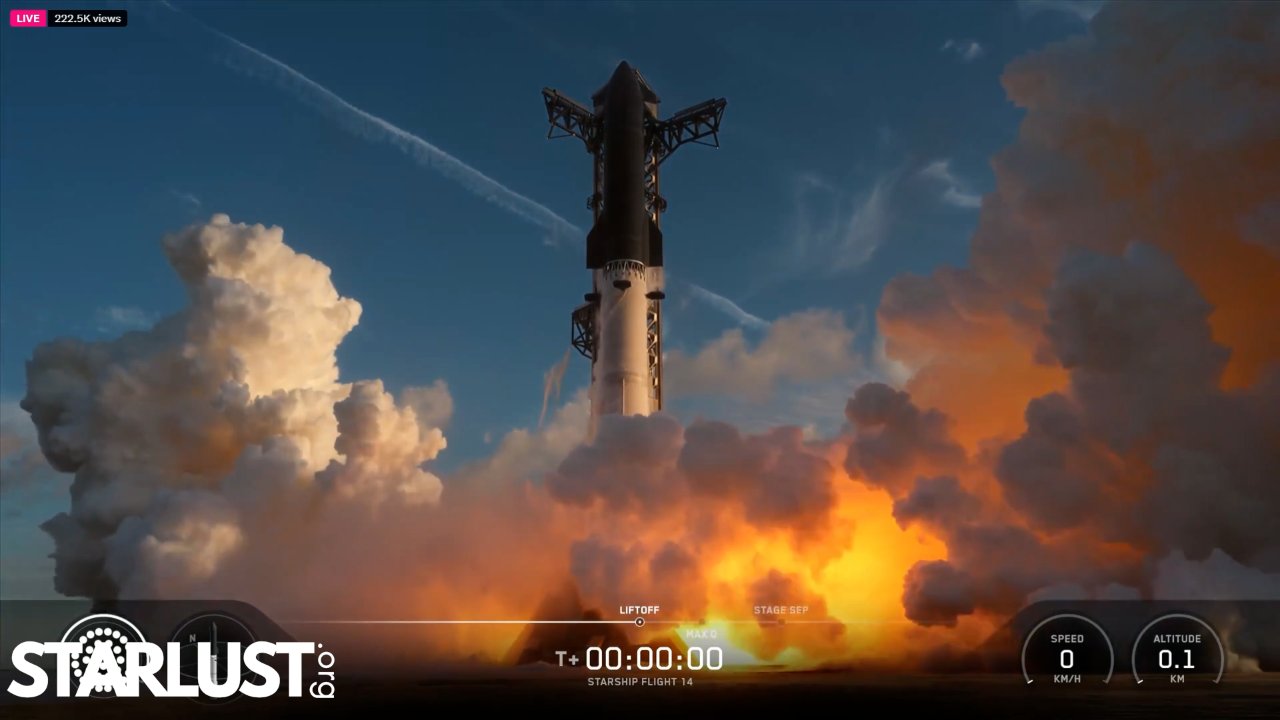 SpaceX launches Starship on its first attempt to reach orbit
