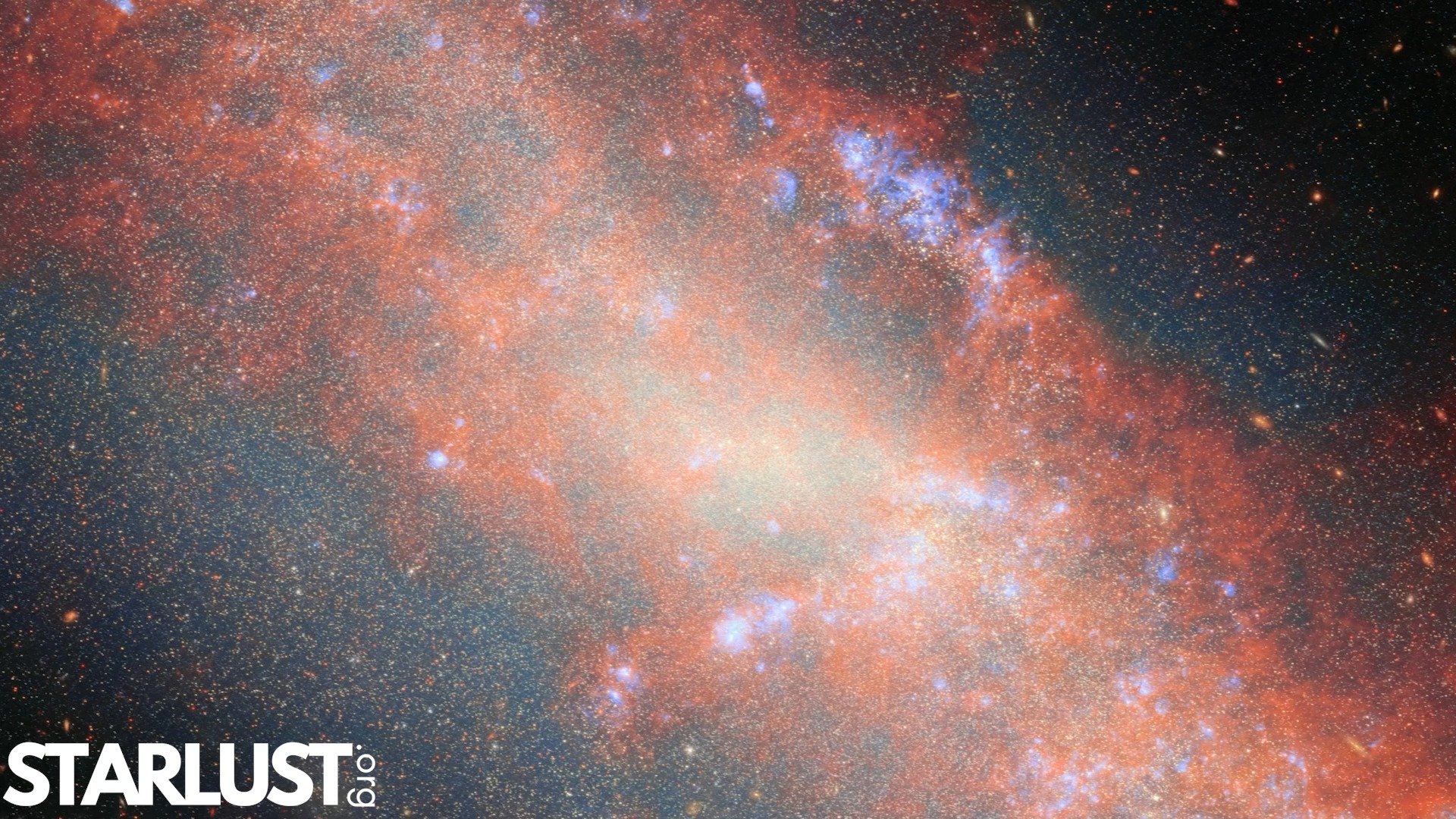 NASA's James Webb traced the history of two interacting dwarf galaxies 24 million light-years away