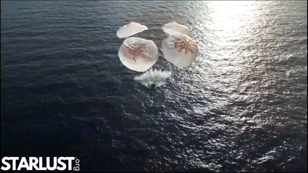 Watch SpaceX Dragon splash down off California, returning Crew-12 after 235 days on the ISS