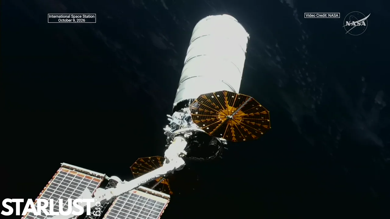 Northrop Grumman’s Cygnus XL departs the ISS after nearly 6 months at the station