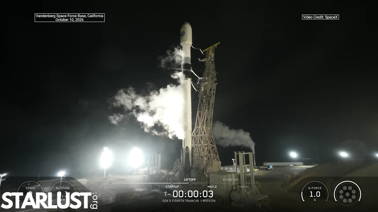SpaceX launches 21 Northrop Grumman military satellites, sticks landing