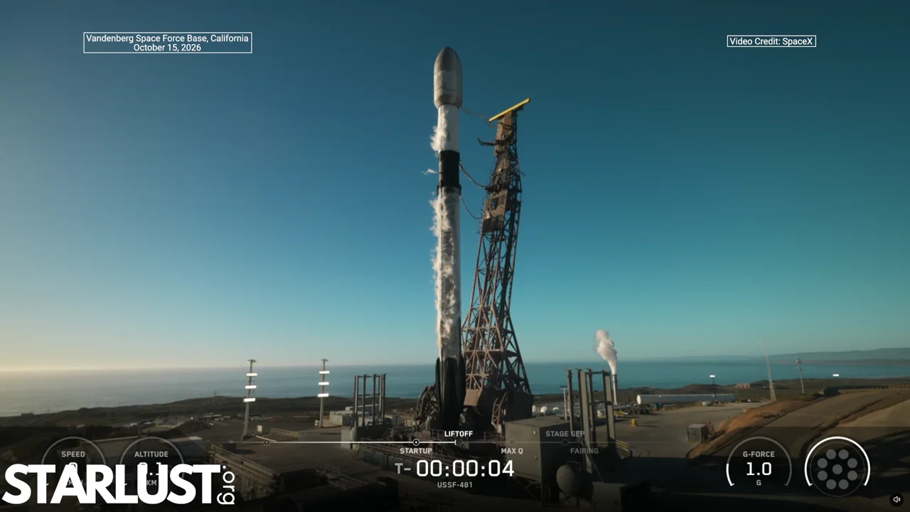 LIFTOFF! SpaceX launches classified USSF-481 mission from California, sticks landing