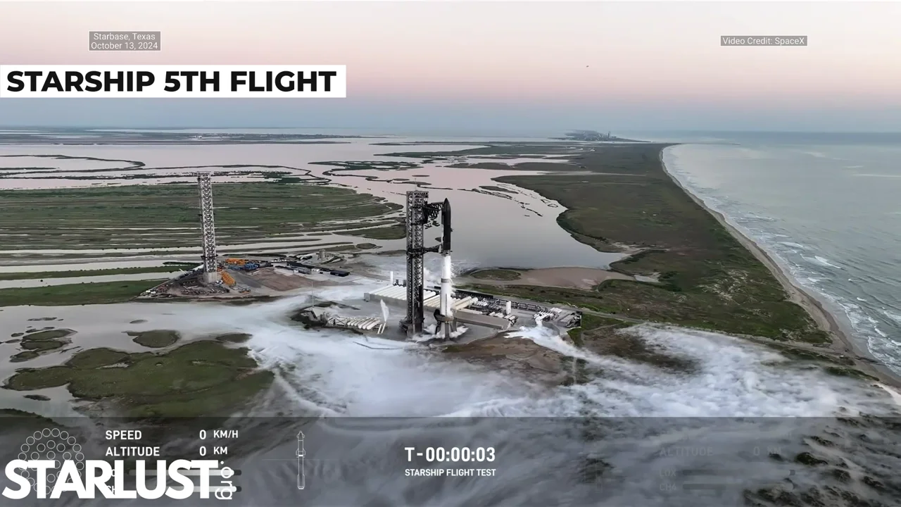 SpaceX Starship Super Heavy booster catches: Flights 5, 7 and 8 highlights