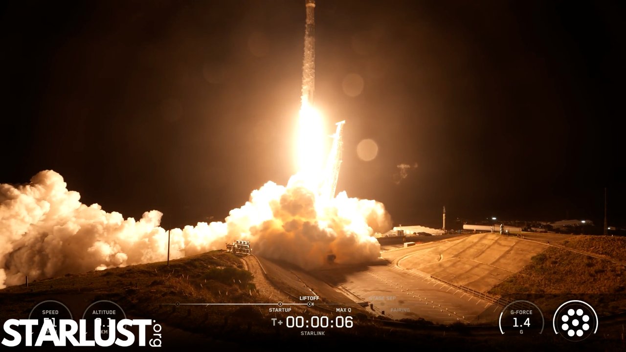 LIFTOFF! SpaceX launches 27 Starlink satellites from California, sticks landing