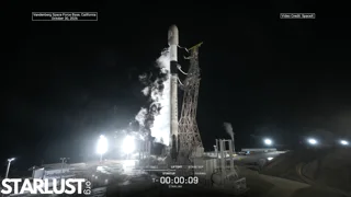 LIFTOFF! SpaceX launches 27 Starlink satellites from California, sticks landing
