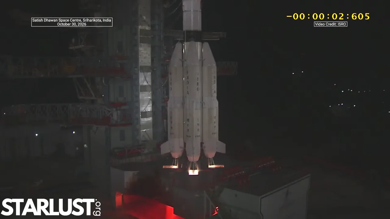LIFTOFF! ISRO launches the NVS-03 navigation satellite on GSLV-F18 from Sriharikota