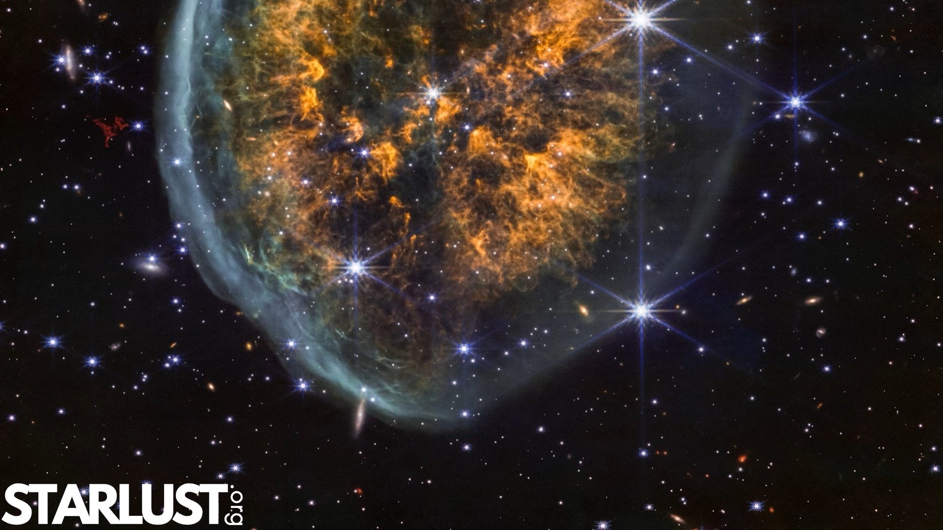 NASA'S James Webb reveals a nebula that looks like a brain inside a transparent skull