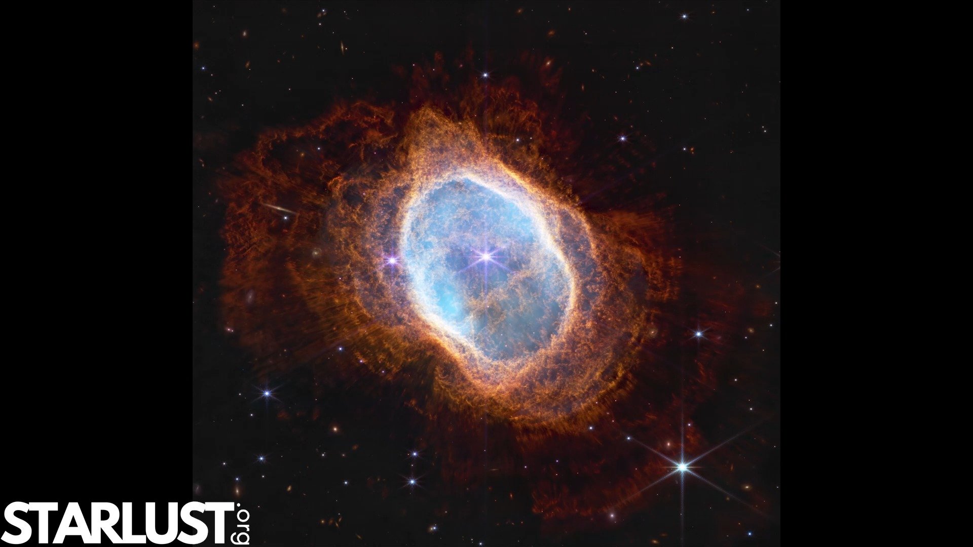 NASA's Webb looked again at the popular Southern Ring Nebula and finally found the hidden star that created it