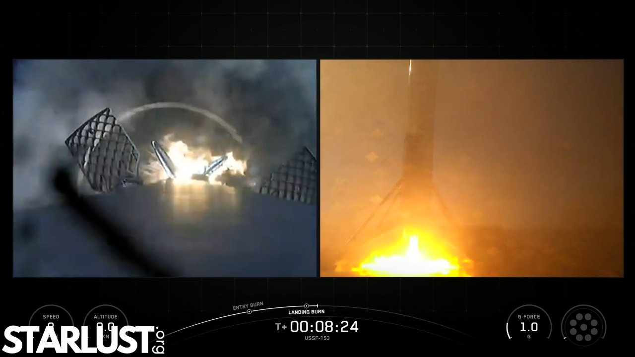 SpaceX Falcon 9 booster lands after 27th flight, marking 104th launch of 2026